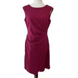 White House Black Market Women’s Sheath Dress Pink Size 8 OfficeCore Corpcore